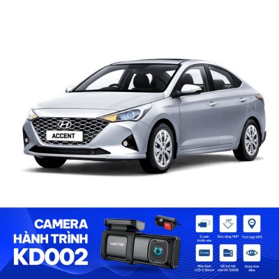 Bộ Camera Hành Trình Ô Tô Hyundai Accent 2021 - KD002